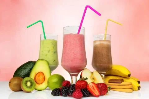 Smoothie concept. Foto stock