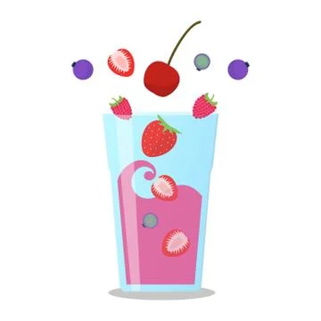 Smoothie icon illustration Stock Illustration