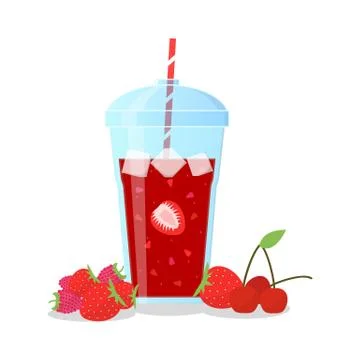 Smoothie icon illustration Stock Illustration
