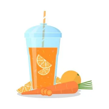 Smoothie icon illustration Illustrazione stock