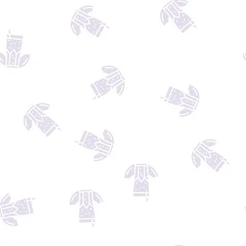 Smoothie melon glyph seamless pattern 库存插图
