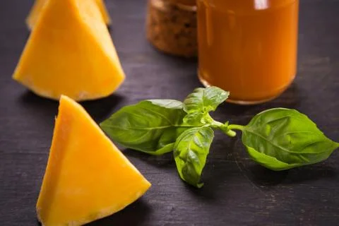 Smoothie from pumpkin Foto stock