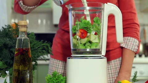 Smoothies green. part 3 Stock Footage 46581109
