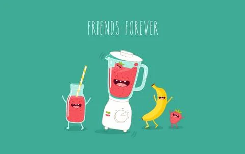 Smoothies Stock Illustration