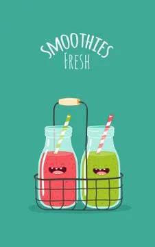 Smoothies Stock Illustration