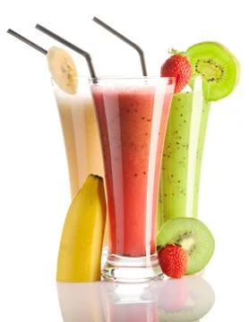 Smoothies Foto stock