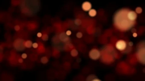 Smoothly appearing particles of light. bokeh. abstract background. moving Stock Footage 82790505