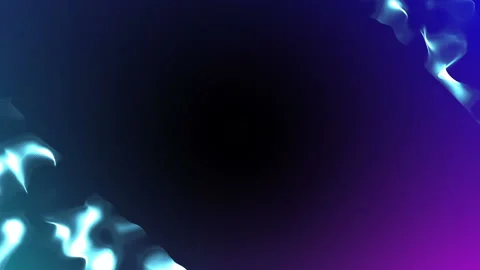 Smoothly flowing waves in the corners of the screen. Business cinematic Stock Footage 89078063
