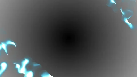 Smoothly flowing waves in the corners of the screen. Business cinematic Stock Footage 89078646