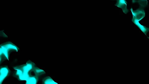 Smoothly flowing waves in the corners of the screen. Business cinematic Video stock 89078863