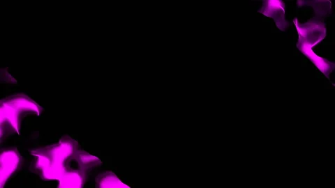 Smoothly flowing waves in the corners of the screen. Business cinematic Video stock 89079227