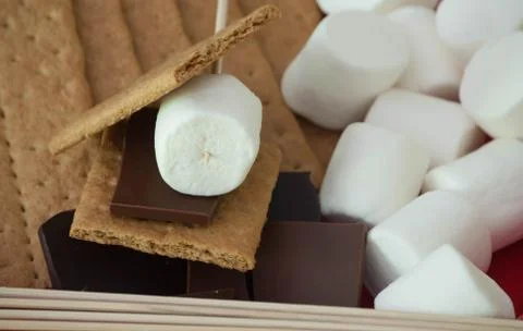 S'more Ingredients Fotos de archivo