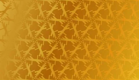 Smoth golden color gradient background. New Elegant Background With Curved Li Stock Illustration