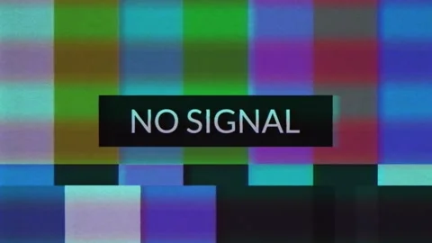 SMPTE Color Bars With VHS Effect. No Sig... | Stock Video | Pond5