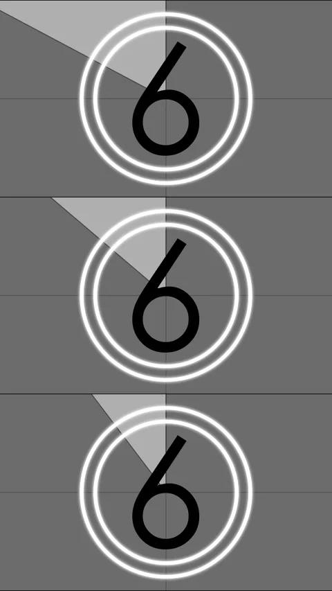 Smpte Countdown Leader Stock Footage ~ Royalty Free Stock Videos | Pond5