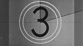 SMPTE Vintage Old Film COUNTDOWN Title Graphic Leader Distressed Movie Retro HD Footage