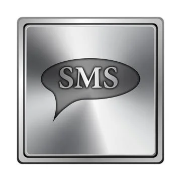 Sms bubble icon Stock Illustration