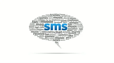 SMS Stock Footage