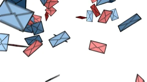 SMS - Mail (HD+Loop) Video stock 7539503