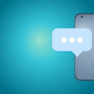 Sms speech bubble Stock Illustration