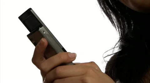 SMS texting Stock Footage 22664296