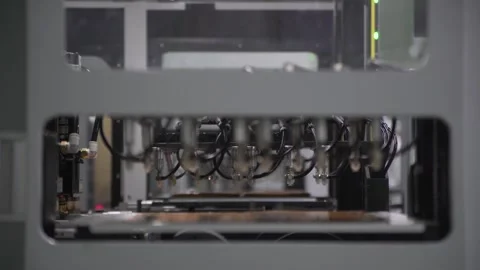 SMT machine Stock Footage 331009900