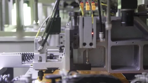 SMT machine PCB production Stock Footage 331009872