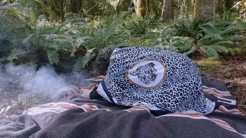 Smudging pot 7 Stock Footage 125890142