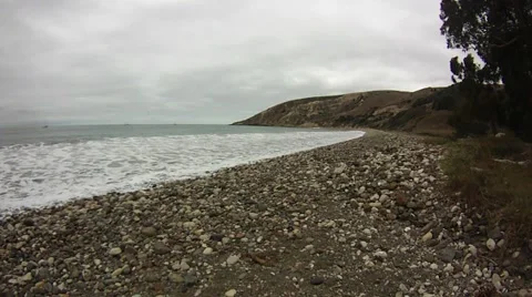 Smugglers Cove Facing West Video stock 52004175
