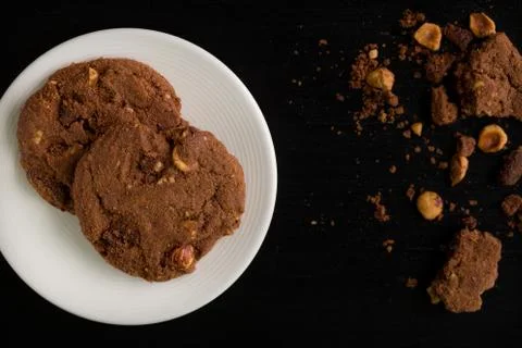 Snack Background / Snack / Cookie Snack Background Stock Photos