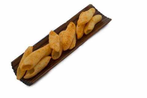 Snack isolated on white background 스톡 사진