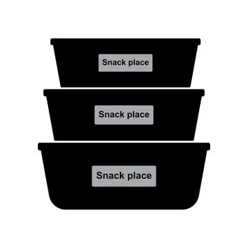 Snack place icon Stock Illustration