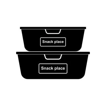 Snack place icon Stock Illustration