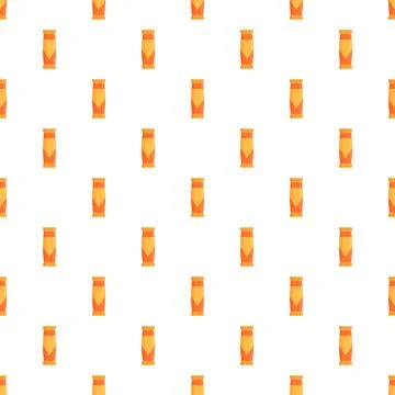 Snack pouch pattern creating seamless food packaging background イラスト素材