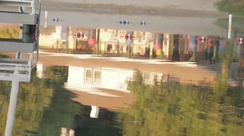 Snack Shack Reflection Stock Footage 41432064