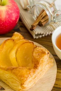 Snack for Tea Background / Snack for Tea / Homemade Snack for Tea Background Stock Photos