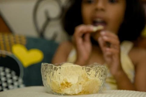 Snack Time Cravings Stock Photos