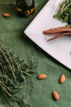 Snacks and food to beer Stock Photos