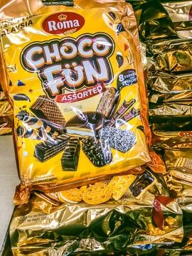 Snacks than chocolate Stock Photos
