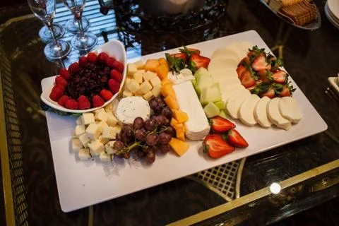 Snacks for the party Stock Photos