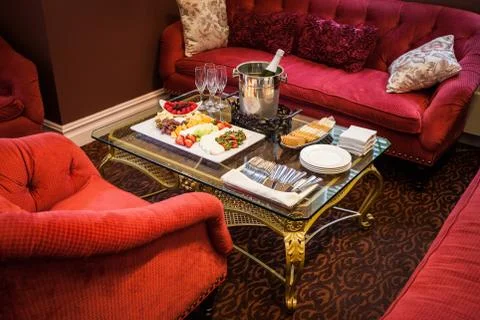 Snacks for the party Stock Photos