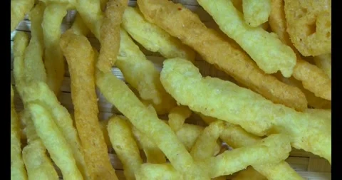 Snacks on a plate Stock Footage 295724209