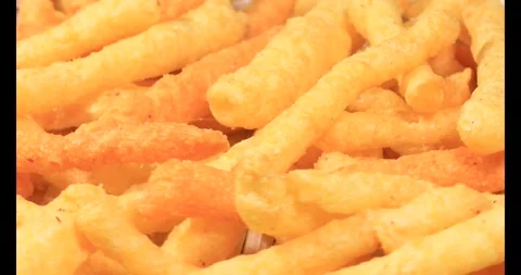 Snacks on a plate Stock Footage 295724358