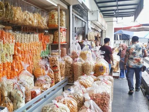 Snacks shop Stock Photos