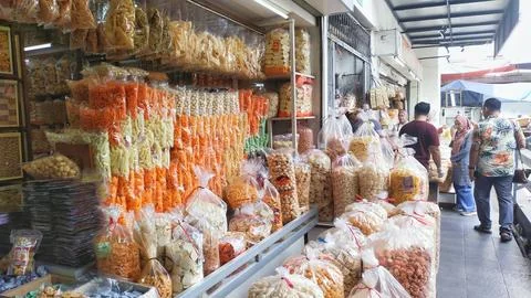 Snacks shop Stock Photos