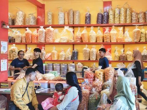 Snacks shop Stock Photos