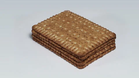 Snacks turning close up Stock Footage 33731912