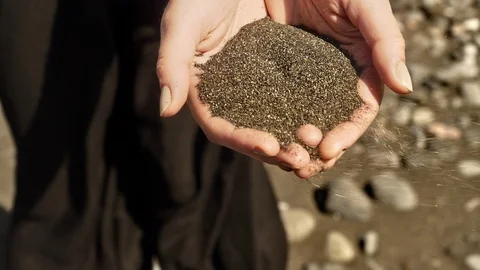 Snad blown by wind 스톡 동영상 106061245