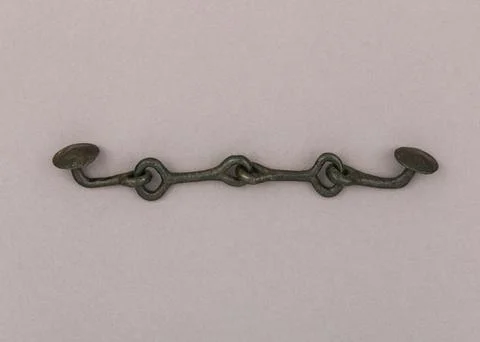 Snaffle Bit 11th7th century B.C. Italic The snaffle bit is the simplest typ.. Stock Photos