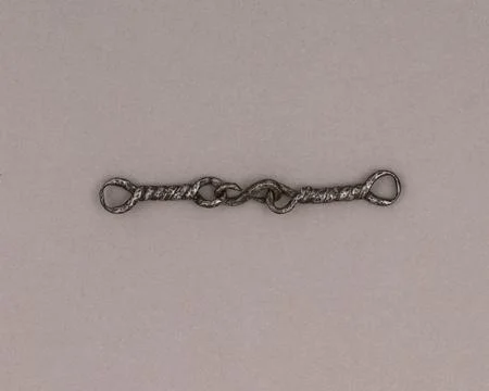 Snaffle Bit 1st - 4th century European, Bohemia The snaffle bit is the simp.. Stock Photos